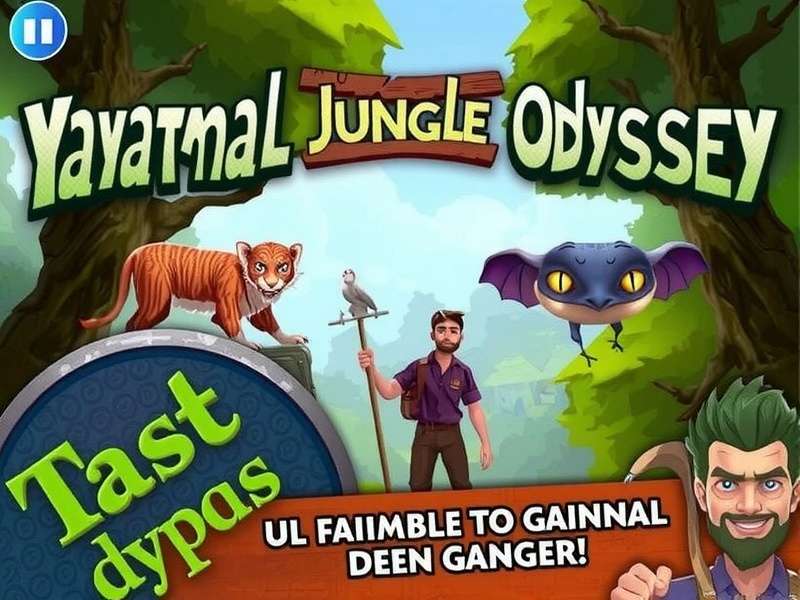 Yavatmal Jungle Odyssey main gameplay scene Yavatmal Jungle Odyssey game screenshot